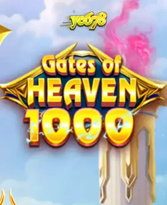 Interface do slot Gates of Heaven 1000 com Zeus ao fundo